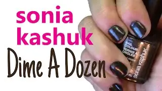 Sonia Kashuk Nail Polish: Dime A Dozen