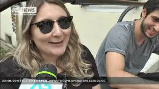 23/08/2019 | TUTTI IN FILA PER UN POSTO COME OPERATORE ECOLOGICO