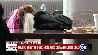Toledo shelter sees increased demand during cold
