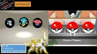 EP 1 of Pokemon White 2 gameplay. Going with Pokemon HARD Nuzlocke plus Artlocke