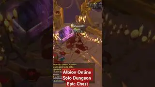 Albion Online - Solo Dungeon Epic Chest Open #albiononline #dungeon #chest #mobilegame #games