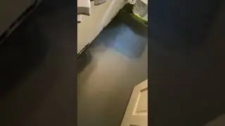 DIY Marble floor makeover in bathroom