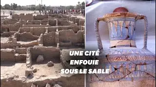 La ville antique d&eacute;couverte pr&egrave;s de Louxor livre ses premiers secrets