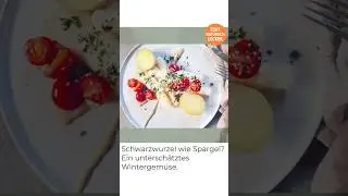 Schwarzwurzel wie Spargel? Ein untersch&auml;tztes Wintergem&uuml;se #shorts #darmgesundheit #healthyfood