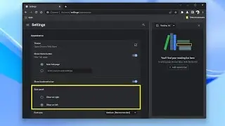 Google starts testing showing Chrome's Side panel on the left of the browser