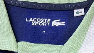 Lacoste Sport Ultra Dry (how to spot an authentic shirt)
