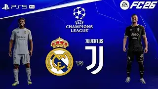 FC 26 - Real Madrid Vs Juventus - UEFA Champions League 25/26 Full Match | PS5&trade; Pro [4K60]