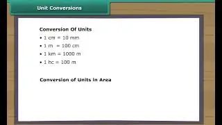 Unit Conversions | Class 7 | Maths
