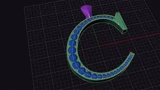 Adding Gems Between Two Curves - MatrixGold&reg;