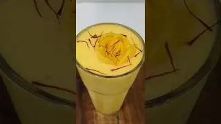 Mango Kesar Lassi &ndash; Thand ka Tadka in Summer! 🥭❄️ #shorts