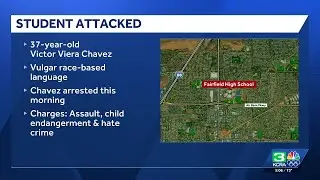 Fairfield man arrested on hate crime charges after teen girl assaulted on way to school