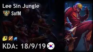 Lee Sin Jungle vs Jarvan IV - SofM - KR Challenger Patch 6.24