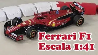 Ferrari F1 escala 1:41 | Maisto R/C | Formula 1 |  REVIEW Completo en español