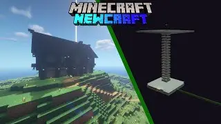 Newcraft: ENDERMAN FARMI ve ASANS&Ouml;RL&Uuml; BASE GİRİŞ EVİ - B&ouml;l&uuml;m 10 - Minecraft Multiplayer Survival