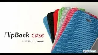 RevJams FlipBack Smart Case / Cover with Stand for iPhone 4 / 4S