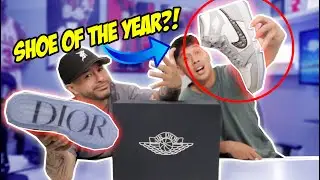 JORDAN 1 DIOR UNBOXING & REVIEW! SNEAKER OF THE YEAR?