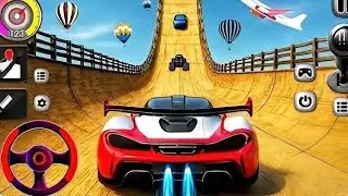 Mega Ramp GT car stunt master - GT car stunt simulator gameplay walkthrough ios and android 