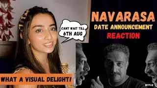 Navarasa | Date Announcement Reaction | Mani Ratnam, Jayendra | Netflix India | Rachel Reacts!