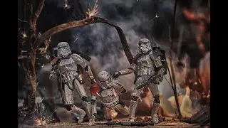Epic Star Wars action figure photography