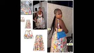 🤩 Luxury Printed Maxi Skirt Set Size :S M L Price : Affordable ✅ Top notch Quality 🤩 💯