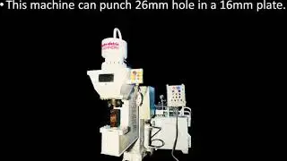 Hole after bend punching machine