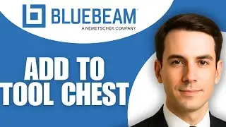 Как добавить инструмент в ящик для инструментов в Bluebeam