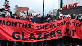 Manchester United Fans Protest Against Club's Owners Ahead Of Fulham Clash