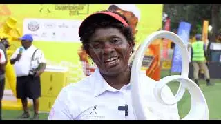Martha Babirye leads after day two at Entebbe Golf Course