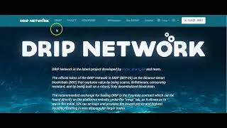 DRIP NETWORK, PIGGYBANK LAUNCH UPDATE #dripnetwork #piggybank