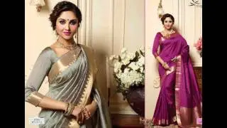 Designer Party Wear Sarees Latest Collection 2016 - 2017