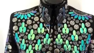 Iridescent Western Show Jacket: Lisa Nelle Original