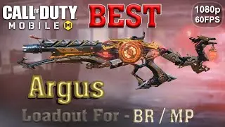 CODM Best Argus Loadout | Argus for MP | Argus for Battle Royale #codm