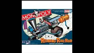 Monopoly Reading Rail-Rod Custom Locomotive 1:25 Scale Model Kit