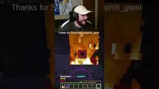 Nobody saw that okay? #twitch #minecraftstreamer #minecraftgameplay #minecraft #minecrafting #craft