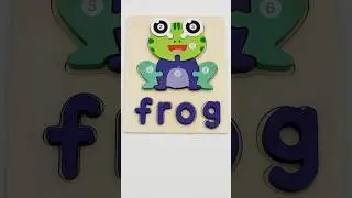 Frog Puzzle Fun Toy | Educational Video for Toddlers