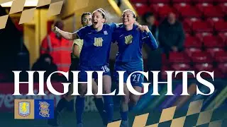 HIGHLIGHTS | Aston Villa 3-3 Birmingham City Women | Blues win Second City Derby on penalties