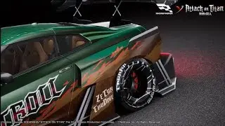 P.1 Racing Master Random new car GT-R35 that just entered the server for the attack on titan collab.