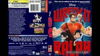 Wreck-It Ralph (2012) DVD Covers Disney Movie Rewards 
