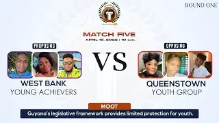 Speaker's National Youth Debating Competition 2022 - Round One - Match 5