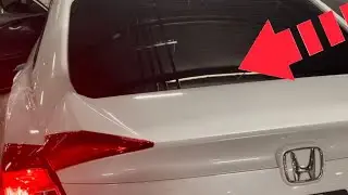 How to replace 3rd brake light on 2016 and up Honda Civic (10th gen)