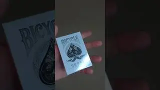 Bicycle Ghost Playing Cards (ASMR) #asmr #cardistry #playingcards  #deckwhisper #shorts #fyp #viral