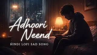 Adhoori Neend &ndash; Hindi Lofi Sad Song | Late Night Lonely Vibes | Heartbreak Chill Music