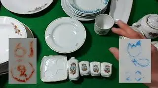 Tableware from the Vladivostok Porcelain Factory of the USSR. Part 1.