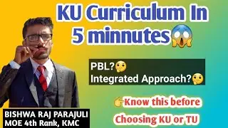 KU Basic Science Syllabus | All you need before admission | CEE | Bishwa Raj Parajuli