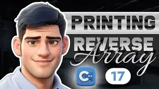 19. Printing Array in Reverse Order || C++ for beginners