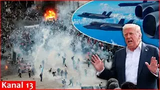 &laquo;Много смертей, чудовища заплатят высокую цену; помощь уже в пути&raquo;, &mdash; Трамп обращается к иранцам.