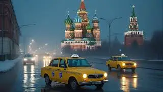 🇷🇺 MOSCOW TAXI DRIVING | DEEP HOUSE CHILL VIBES 2025 [ -1 HOUR MIX ]