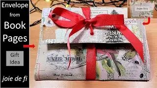 КОНВЕРТ ⭐ Идея для переработанной страницы книги ✅ Делюсь своими советами. Учебник