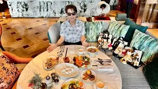 🥐曼谷麗思卡爾頓酒店大廳餐廳享用豐盛早餐 Breakfast in Lily’s at The Ritz-Carlton, Bangkok 泰國飯店大廳餐廳一鏡到底開箱
