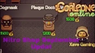 Nitro Shop September Update 2018 || Corleone Online